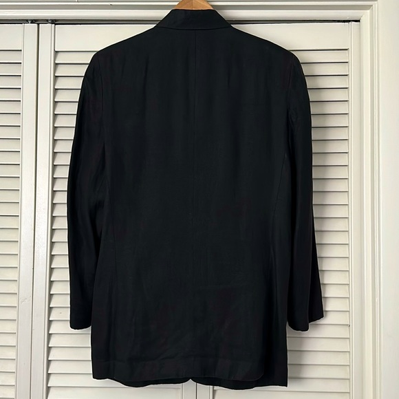 Donna Karan New York vintage blazer 100% linen 100% silk ** - Picture 2 of 13